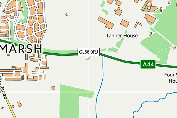 GL56 0RJ map - OS VectorMap District (Ordnance Survey) GL56 0RJ map - OS VectorMap District (Ordnance Survey)