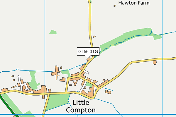 GL56 0TG map - OS VectorMap District (Ordnance Survey) GL56 0TG map - OS VectorMap District (Ordnance Survey)