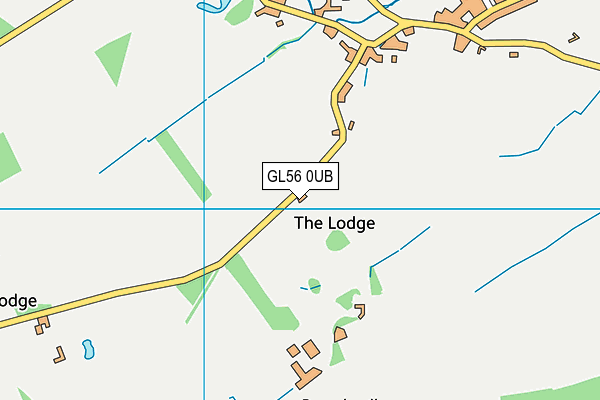 GL56 0UB map - OS VectorMap District (Ordnance Survey) GL56 0UB map - OS VectorMap District (Ordnance Survey)