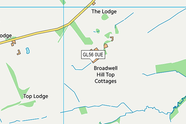 GL56 0UE map - OS VectorMap District (Ordnance Survey) GL56 0UE map - OS VectorMap District (Ordnance Survey)