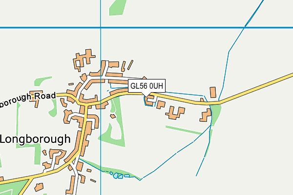 GL56 0UH map - OS VectorMap District (Ordnance Survey) GL56 0UH map - OS VectorMap District (Ordnance Survey)