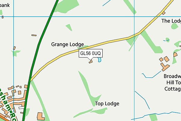 GL56 0UQ map - OS VectorMap District (Ordnance Survey) GL56 0UQ map - OS VectorMap District (Ordnance Survey)