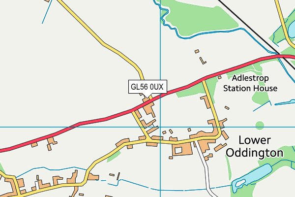 GL56 0UX map - OS VectorMap District (Ordnance Survey) GL56 0UX map - OS VectorMap District (Ordnance Survey)