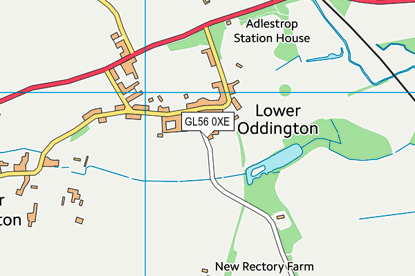 GL56 0XE map - OS VectorMap District (Ordnance Survey) GL56 0XE map - OS VectorMap District (Ordnance Survey)