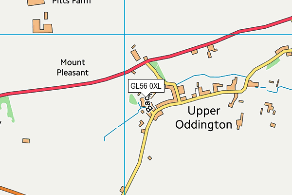 GL56 0XL map - OS VectorMap District (Ordnance Survey) GL56 0XL map - OS VectorMap District (Ordnance Survey)
