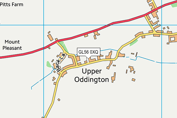 GL56 0XQ map - OS VectorMap District (Ordnance Survey) GL56 0XQ map - OS VectorMap District (Ordnance Survey)