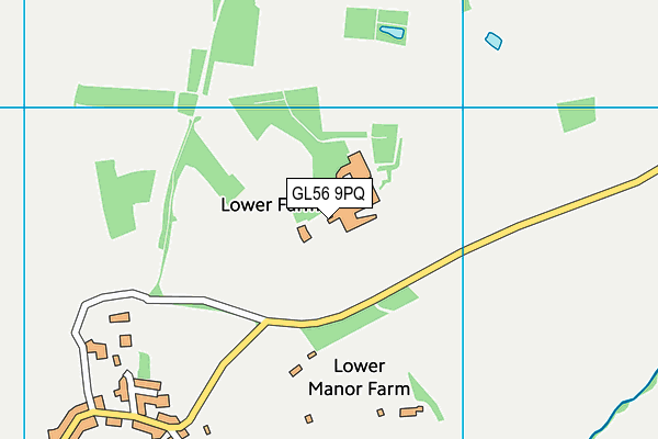 GL56 9PQ map - OS VectorMap District (Ordnance Survey) GL56 9PQ map - OS VectorMap District (Ordnance Survey)