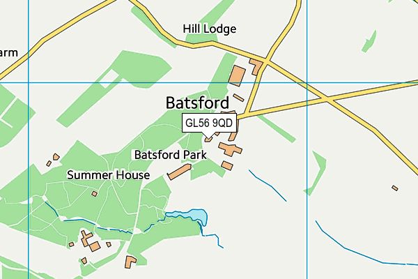 GL56 9QD map - OS VectorMap District (Ordnance Survey) GL56 9QD map - OS VectorMap District (Ordnance Survey)