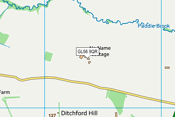 GL56 9QR map - OS VectorMap District (Ordnance Survey) GL56 9QR map - OS VectorMap District (Ordnance Survey)