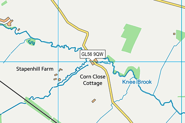 GL56 9QW map - OS VectorMap District (Ordnance Survey) GL56 9QW map - OS VectorMap District (Ordnance Survey)