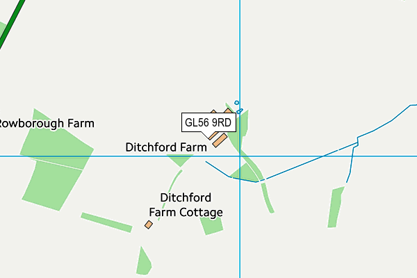 GL56 9RD map - OS VectorMap District (Ordnance Survey) GL56 9RD map - OS VectorMap District (Ordnance Survey)