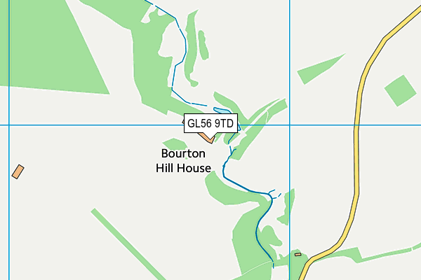 GL56 9TD map - OS VectorMap District (Ordnance Survey) GL56 9TD map - OS VectorMap District (Ordnance Survey)
