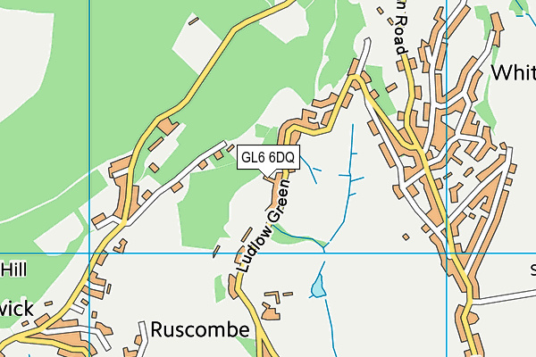 GL6 6DQ map - OS VectorMap District (Ordnance Survey) GL6 6DQ map - OS VectorMap District (Ordnance Survey)