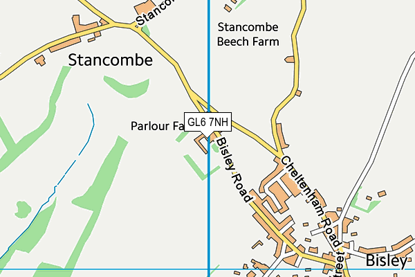 GL6 7NH map - OS VectorMap District (Ordnance Survey) GL6 7NH map - OS VectorMap District (Ordnance Survey)