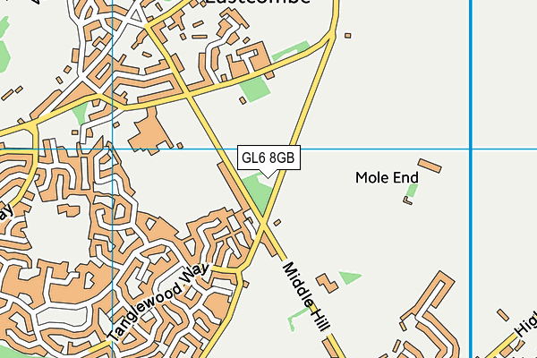 GL6 8GB map - OS VectorMap District (Ordnance Survey) GL6 8GB map - OS VectorMap District (Ordnance Survey)