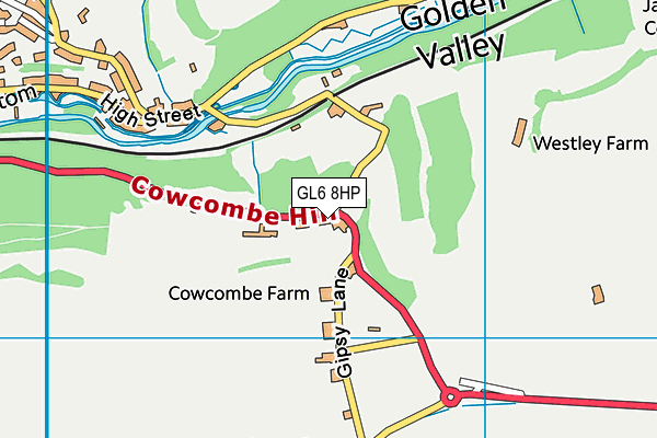 GL6 8HP map - OS VectorMap District (Ordnance Survey) GL6 8HP map - OS VectorMap District (Ordnance Survey)