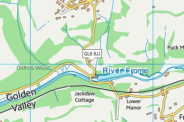 GL6 8JJ map - OS VectorMap District (Ordnance Survey) GL6 8JJ map - OS VectorMap District (Ordnance Survey)