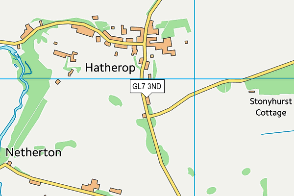GL7 3ND map - OS VectorMap District (Ordnance Survey) GL7 3ND map - OS VectorMap District (Ordnance Survey)