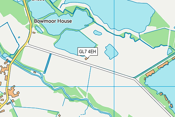 GL7 4EH map - OS VectorMap District (Ordnance Survey) GL7 4EH map - OS VectorMap District (Ordnance Survey)