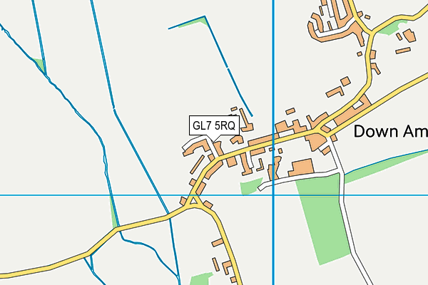 GL7 5RQ map - OS VectorMap District (Ordnance Survey) GL7 5RQ map - OS VectorMap District (Ordnance Survey)
