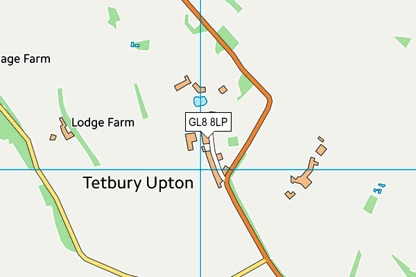 GL8 8LP map - OS VectorMap District (Ordnance Survey) GL8 8LP map - OS VectorMap District (Ordnance Survey)