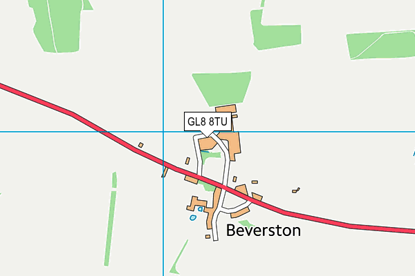 GL8 8TU map - OS VectorMap District (Ordnance Survey) GL8 8TU map - OS VectorMap District (Ordnance Survey)