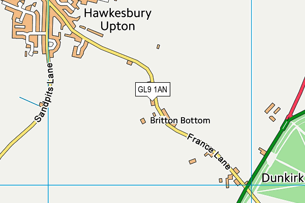 GL9 1AN map - OS VectorMap District (Ordnance Survey) GL9 1AN map - OS VectorMap District (Ordnance Survey)