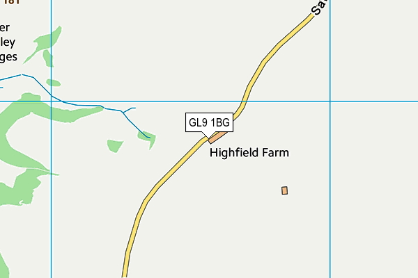 GL9 1BG map - OS VectorMap District (Ordnance Survey) GL9 1BG map - OS VectorMap District (Ordnance Survey)