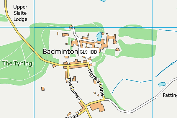 GL9 1DD map - OS VectorMap District (Ordnance Survey) GL9 1DD map - OS VectorMap District (Ordnance Survey)