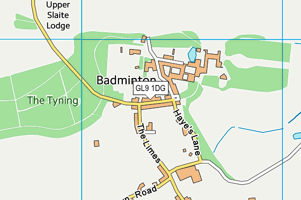 GL9 1DG map - OS VectorMap District (Ordnance Survey) GL9 1DG map - OS VectorMap District (Ordnance Survey)