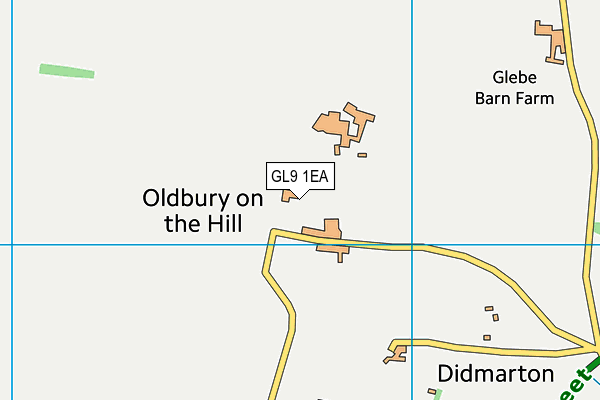 GL9 1EA map - OS VectorMap District (Ordnance Survey) GL9 1EA map - OS VectorMap District (Ordnance Survey)
