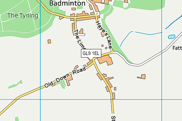 GL9 1EL map - OS VectorMap District (Ordnance Survey) GL9 1EL map - OS VectorMap District (Ordnance Survey)