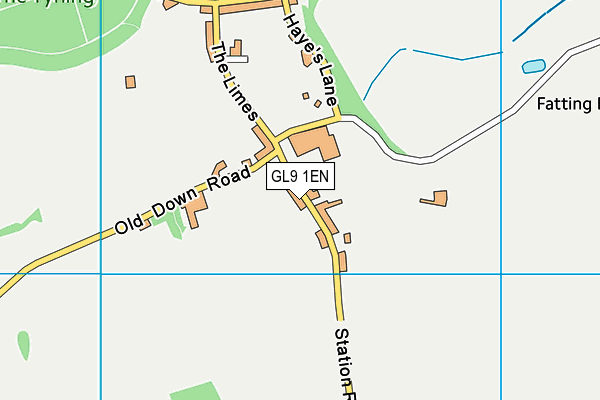 GL9 1EN map - OS VectorMap District (Ordnance Survey) GL9 1EN map - OS VectorMap District (Ordnance Survey)