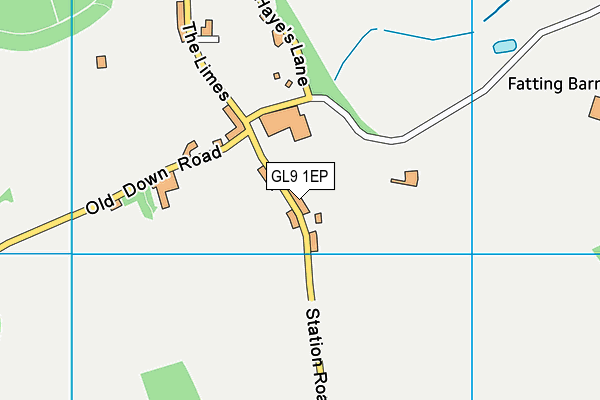 GL9 1EP map - OS VectorMap District (Ordnance Survey) GL9 1EP map - OS VectorMap District (Ordnance Survey)