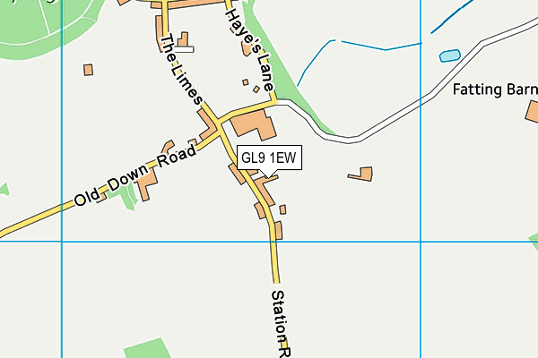 GL9 1EW map - OS VectorMap District (Ordnance Survey) GL9 1EW map - OS VectorMap District (Ordnance Survey)