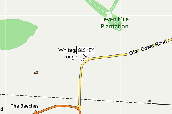 GL9 1EY map - OS VectorMap District (Ordnance Survey) GL9 1EY map - OS VectorMap District (Ordnance Survey)