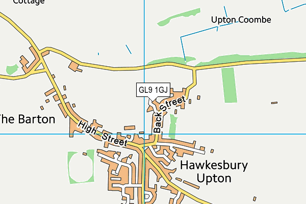 GL9 1GJ map - OS VectorMap District (Ordnance Survey) GL9 1GJ map - OS VectorMap District (Ordnance Survey)