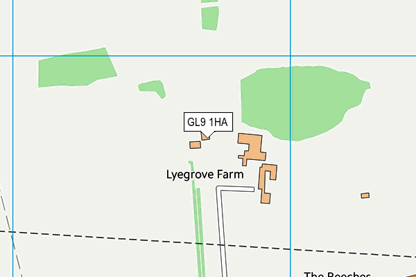 GL9 1HA map - OS VectorMap District (Ordnance Survey) GL9 1HA map - OS VectorMap District (Ordnance Survey)