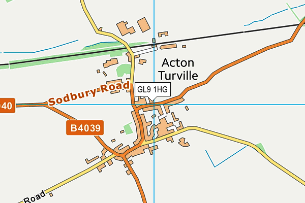 GL9 1HG map - OS VectorMap District (Ordnance Survey) GL9 1HG map - OS VectorMap District (Ordnance Survey)