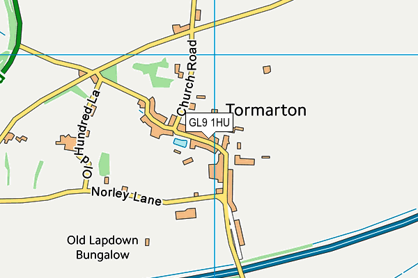 GL9 1HU map - OS VectorMap District (Ordnance Survey) GL9 1HU map - OS VectorMap District (Ordnance Survey)