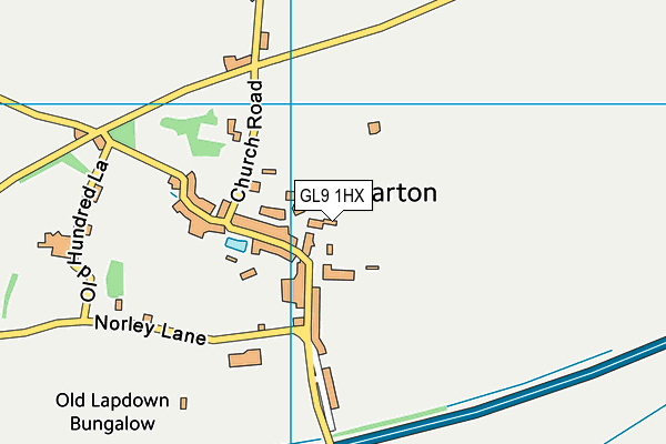 GL9 1HX map - OS VectorMap District (Ordnance Survey) GL9 1HX map - OS VectorMap District (Ordnance Survey)