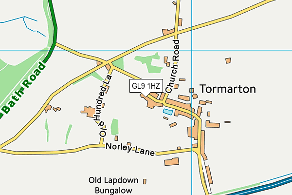 GL9 1HZ map - OS VectorMap District (Ordnance Survey) GL9 1HZ map - OS VectorMap District (Ordnance Survey)