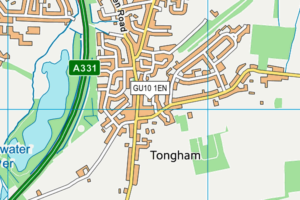 GU10 1EN map - OS VectorMap District (Ordnance Survey)