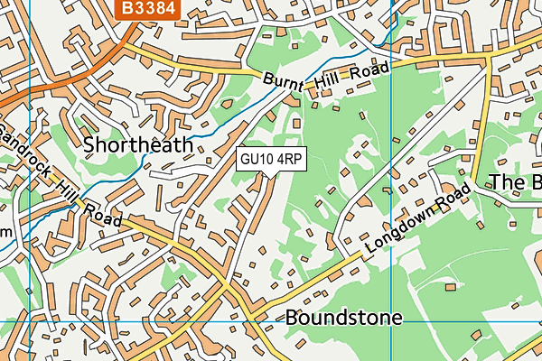 GU10 4RP map - OS VectorMap District (Ordnance Survey) GU10 4RP map - OS VectorMap District (Ordnance Survey)