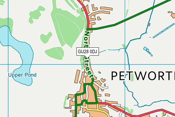 GU28 0DJ map - OS VectorMap District (Ordnance Survey) GU28 0DJ map - OS VectorMap District (Ordnance Survey)