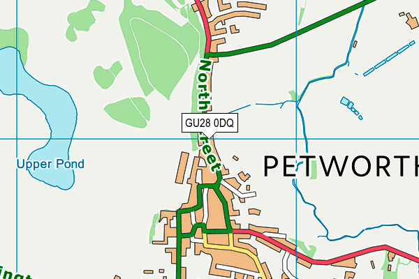 GU28 0DQ map - OS VectorMap District (Ordnance Survey) GU28 0DQ map - OS VectorMap District (Ordnance Survey)