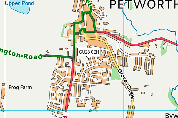 GU28 0EH map - OS VectorMap District (Ordnance Survey) GU28 0EH map - OS VectorMap District (Ordnance Survey)