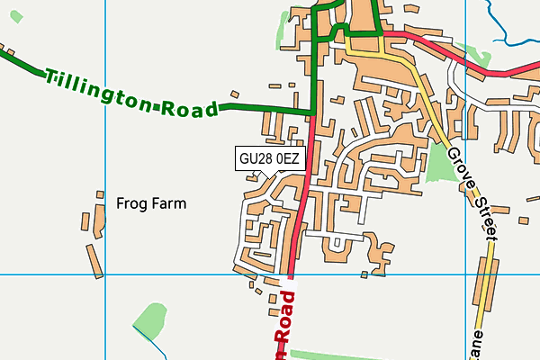GU28 0EZ map - OS VectorMap District (Ordnance Survey) GU28 0EZ map - OS VectorMap District (Ordnance Survey)