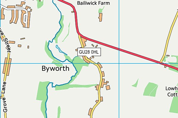 GU28 0HL map - OS VectorMap District (Ordnance Survey) GU28 0HL map - OS VectorMap District (Ordnance Survey)