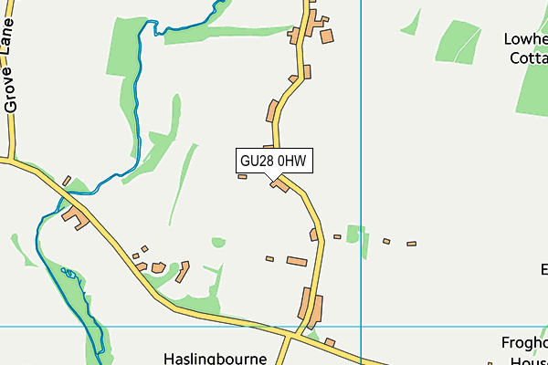 GU28 0HW map - OS VectorMap District (Ordnance Survey) GU28 0HW map - OS VectorMap District (Ordnance Survey)